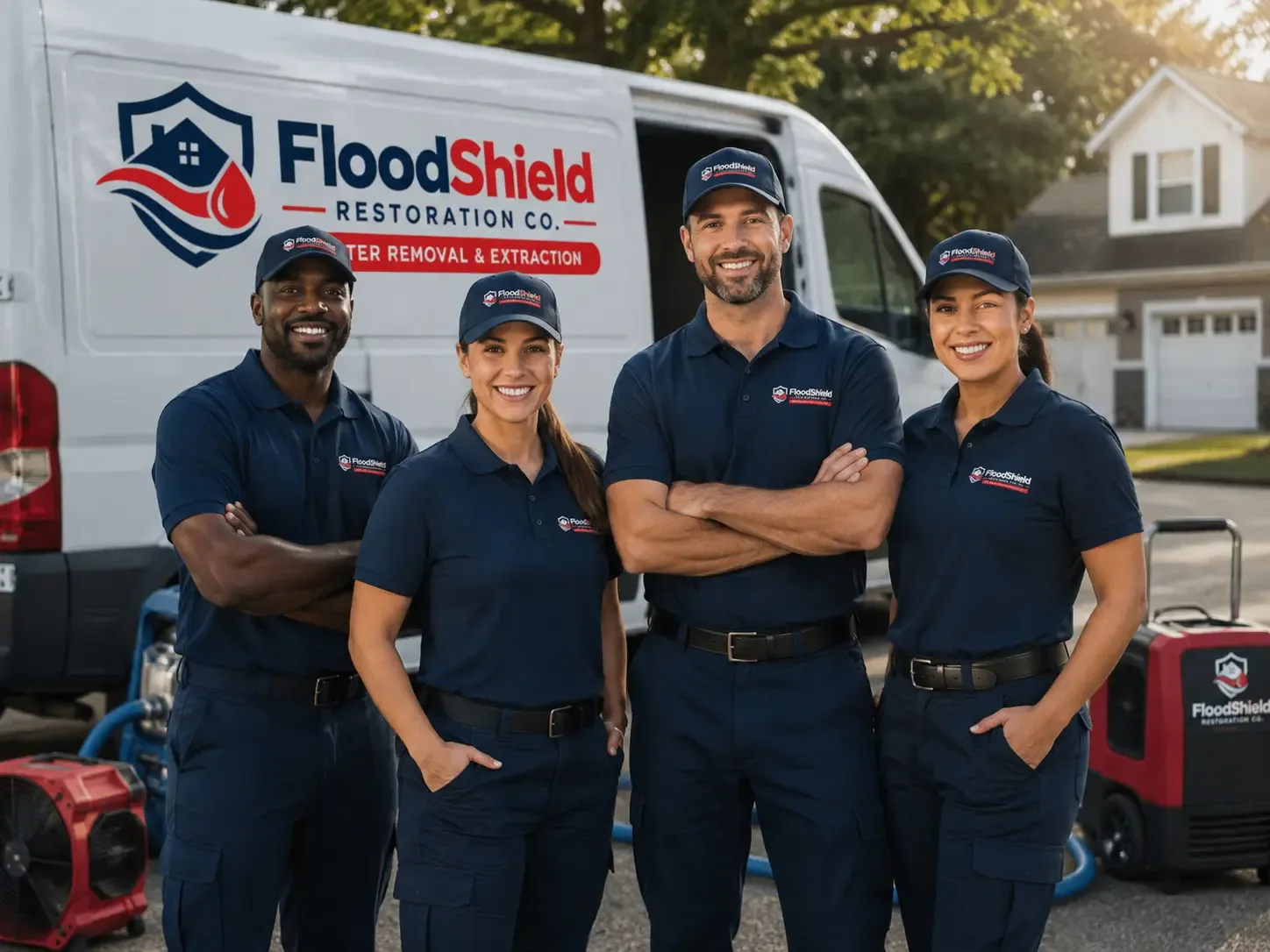 Flood Damage Restoration company in Shawnee On Delaware, PA
